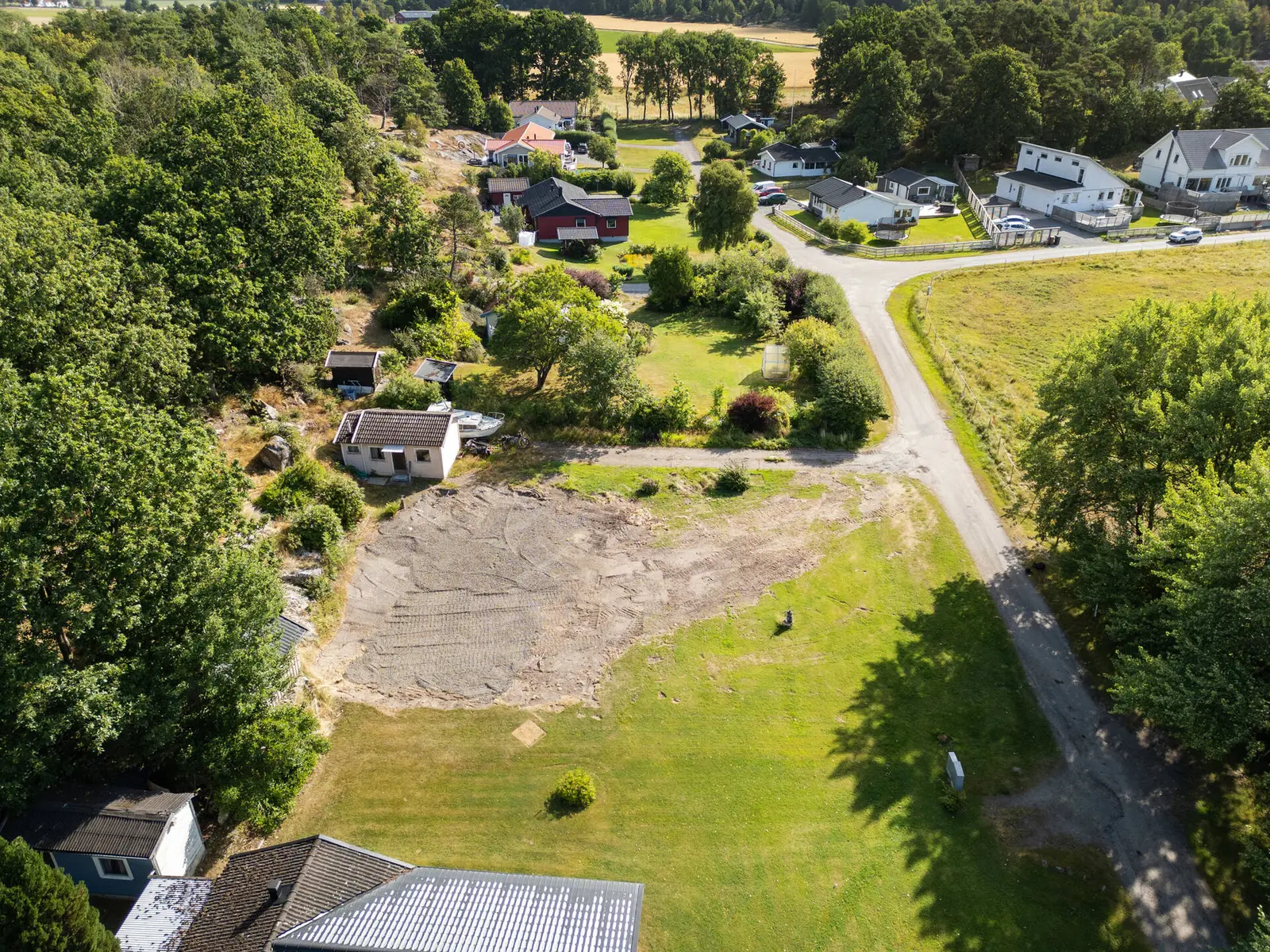 Tomt / mark, Landbergavägen 23, Frillesås. Bild 1 av 10