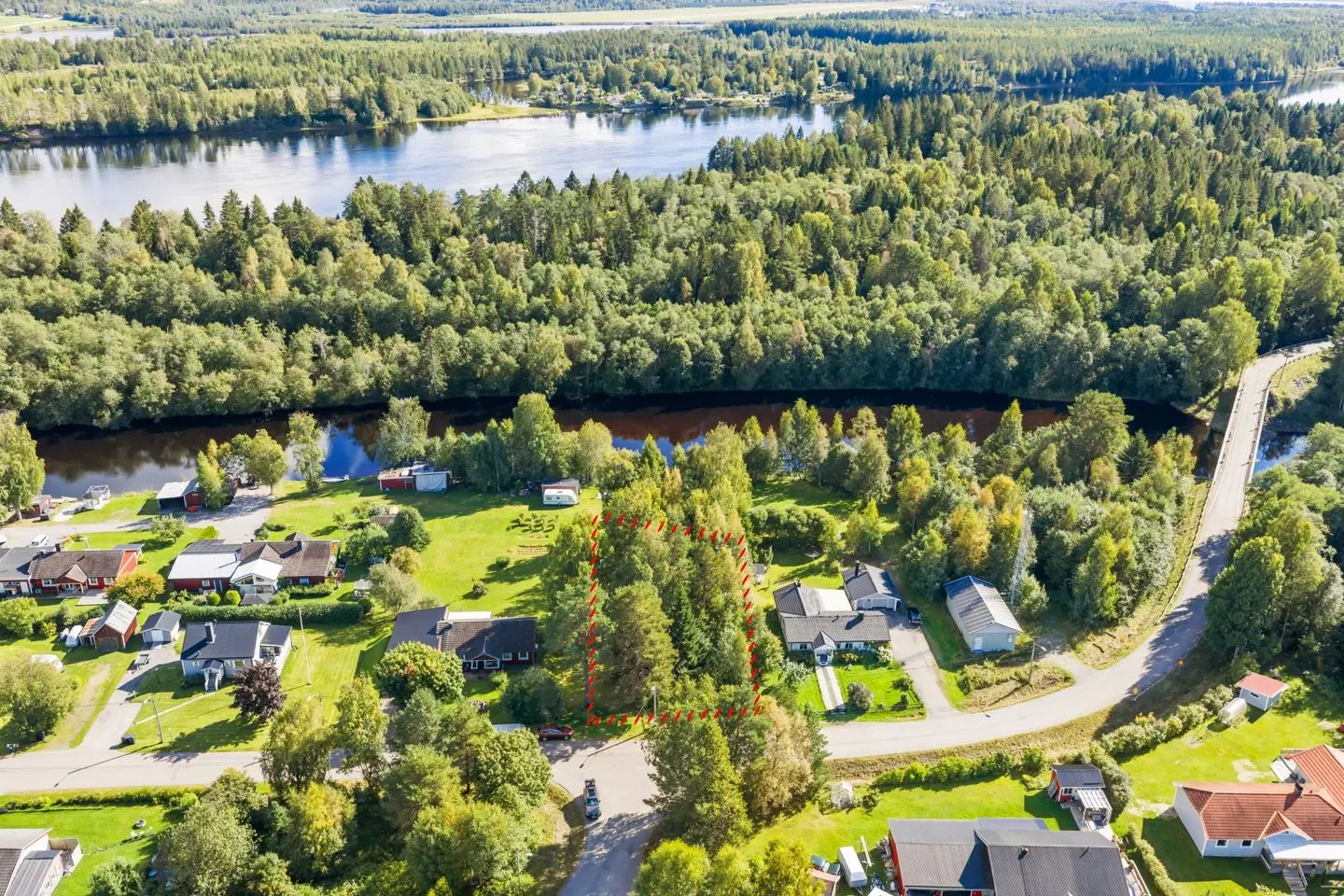 Tomt / mark, Stavreviksvägen, Timrå. Bild 1 av 6