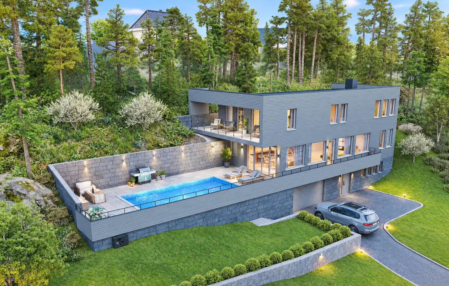 Tomt / mark, Saltsjöbadsvägen 11 (förmodad adress), Saltsjö-Duvnäs. Bild 1 av 7