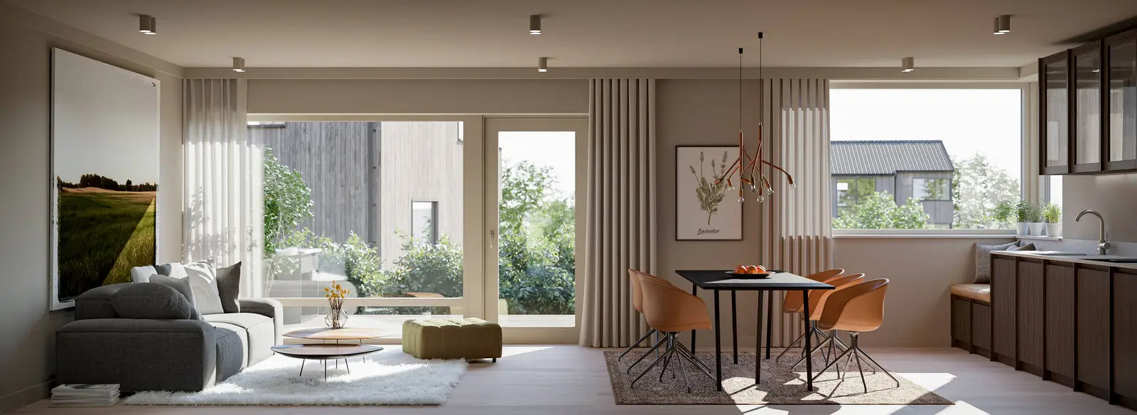 Lägenhet, Fyrgränd 6B, Huddinge. Bild 1 av 3