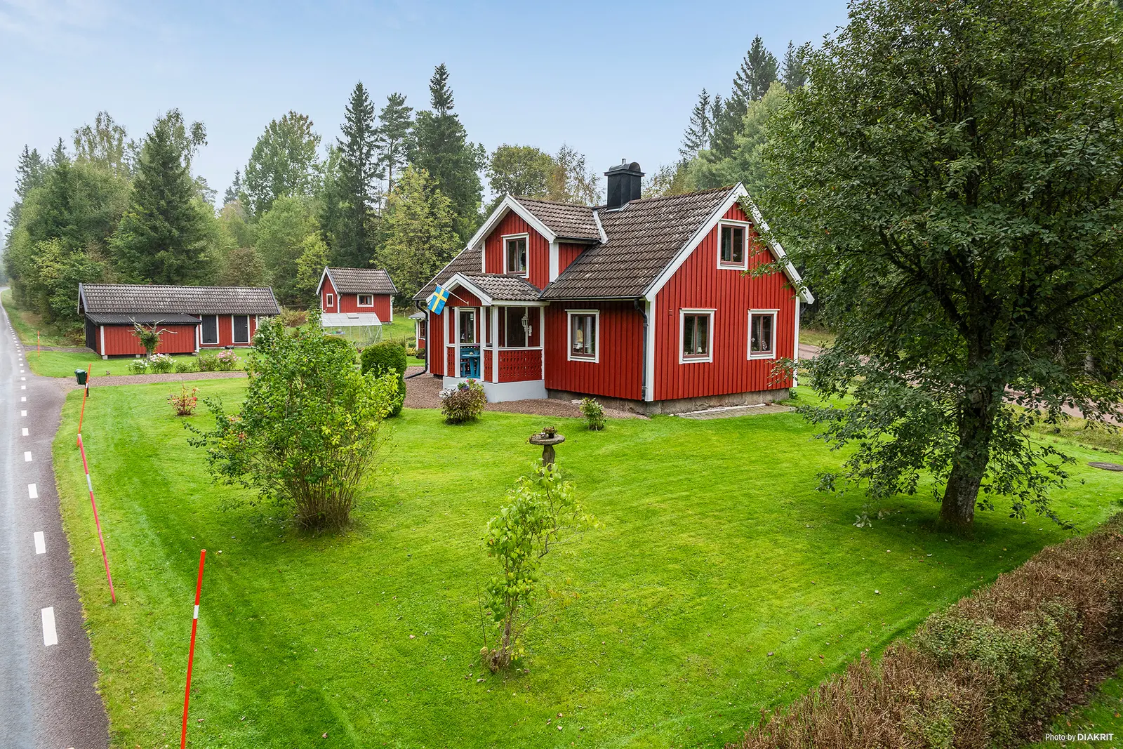 Villa, Landeryd Skogshyddan, Halland. Bild 1 av 22