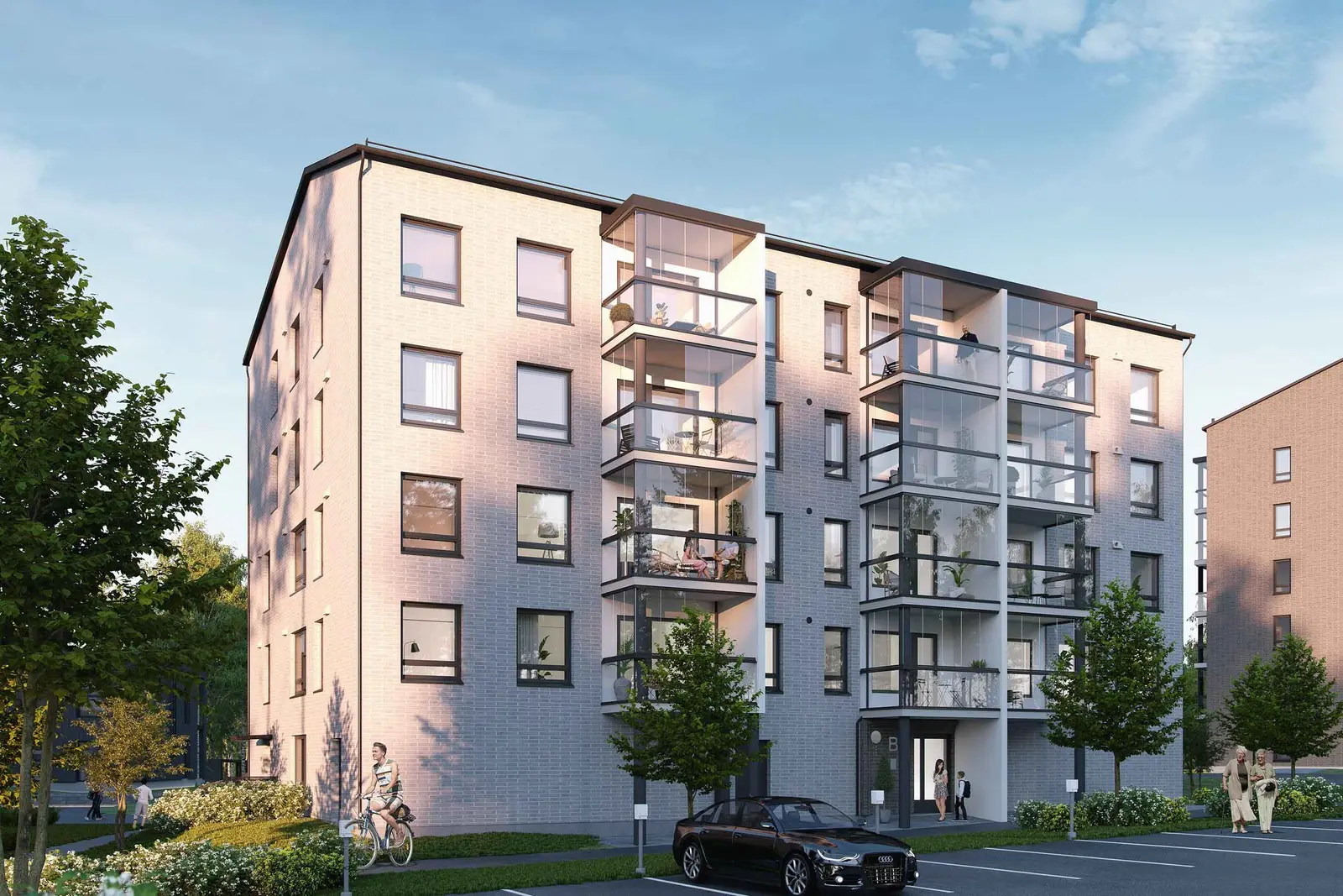Lägenhet, Raiskionkatu 15 B54, Tampere. Bild 1 av 8