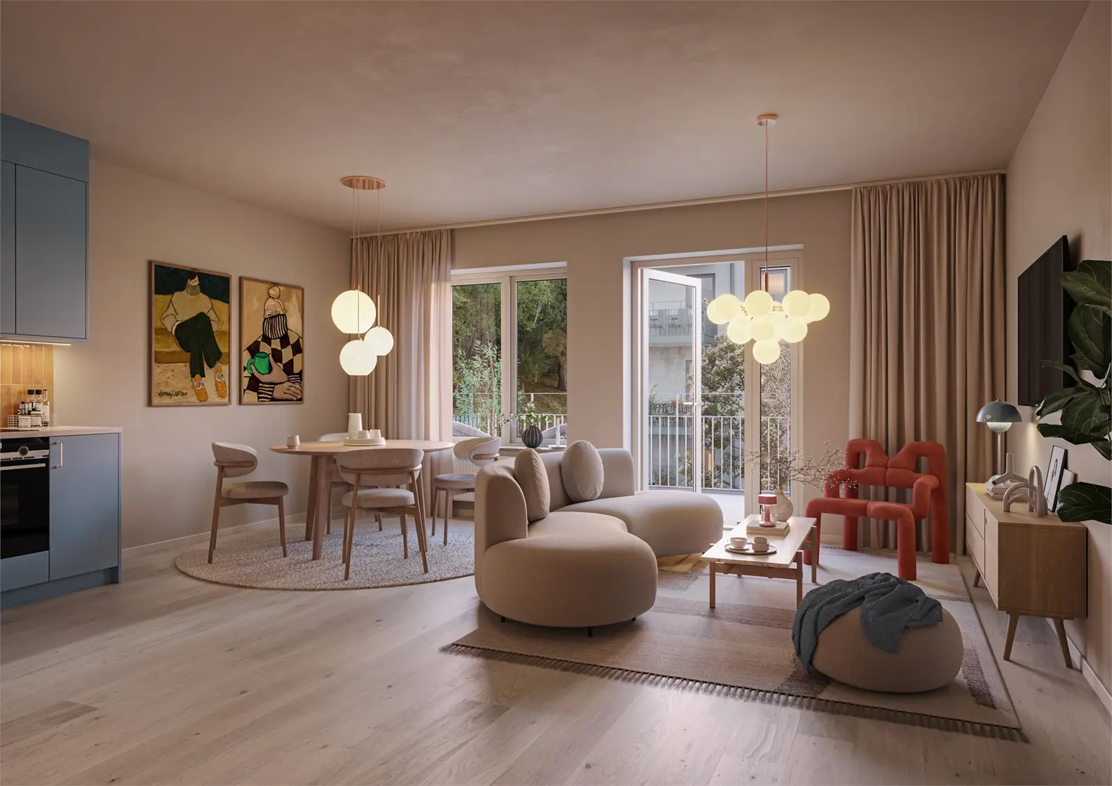 Apartment, Terrasskvarteret Pluss. Photo 1 of 40