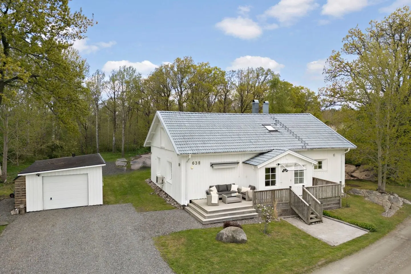 House, Södra Rågelundsvägen 63, Kungsbacka. Photo 1 of 41