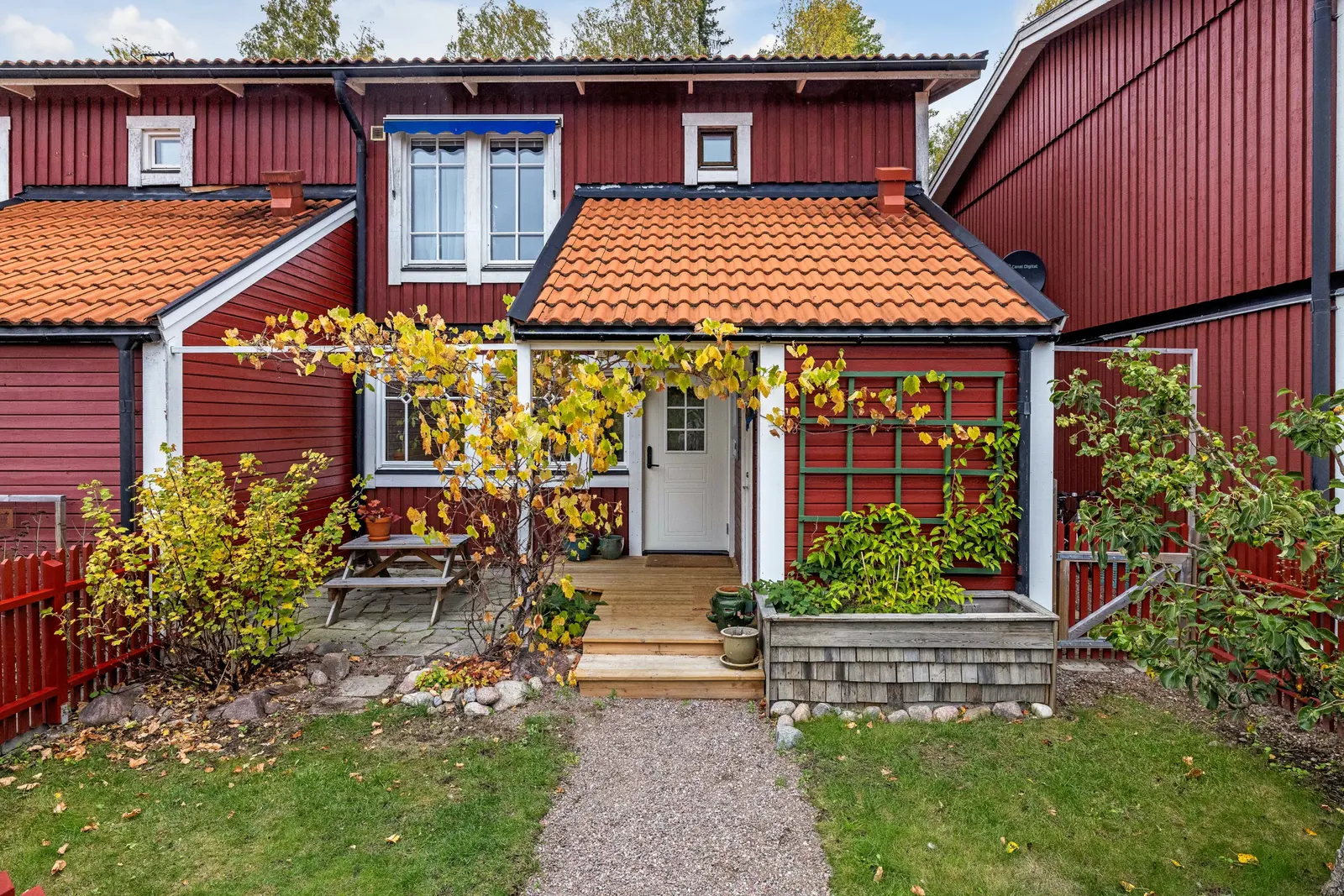 Par-/radhus, Månskensvägen 55, Uppsala. Bild 1 av 25