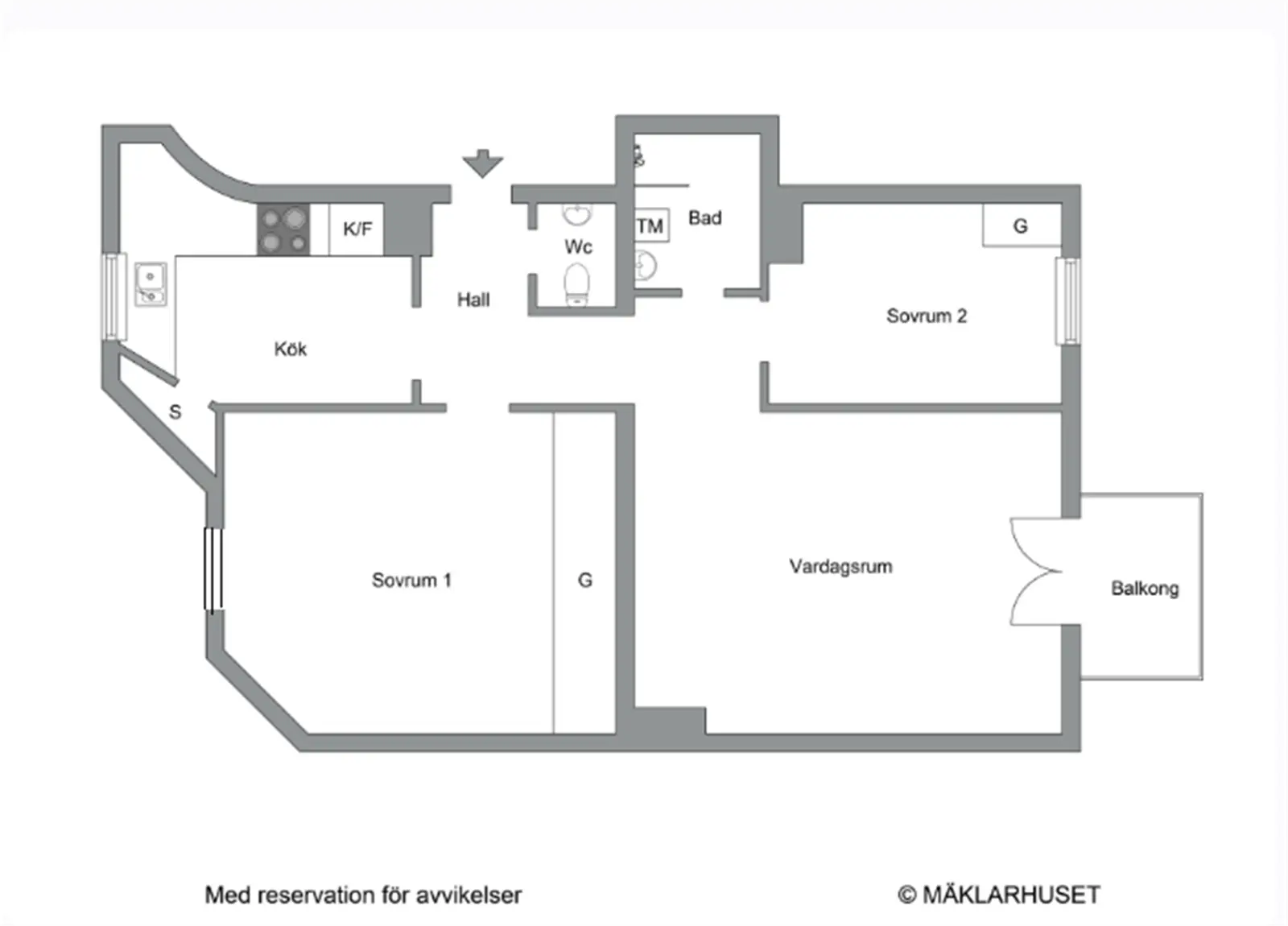 Lägenhet, Mariagatan 4a, Sundbyberg. Bild 1 av 14