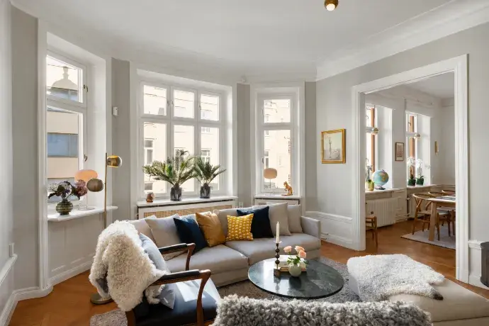 Lägenhet, Frejgatan 73, Stockholm. Bild 1 av 40