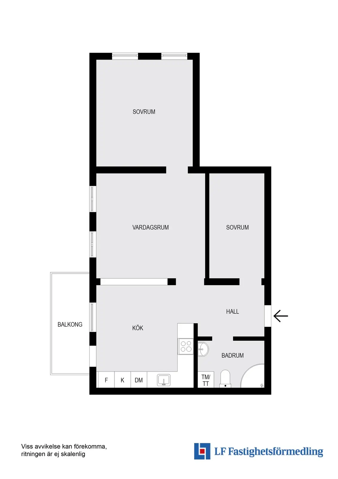 Apartment, Klockhammarsgränd, Bandhagen. Photo 1 of 17