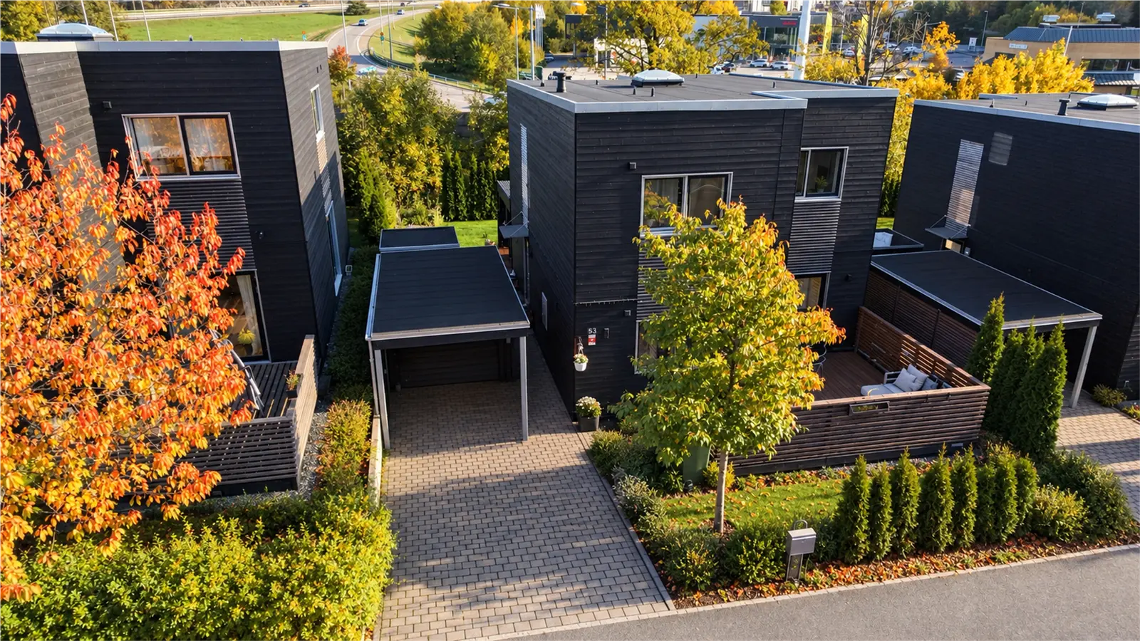 Par-/radhus, Stäkshöjden 53, Stäkshöjden. Bild 1 av 2