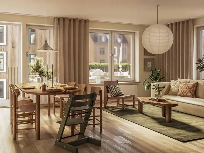 Lägenhet, Sandmarksgatan. Bild 1 av 11