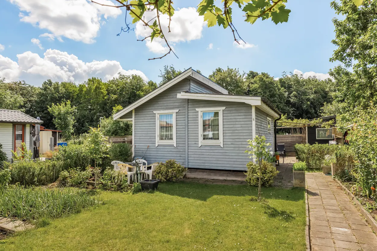Fritidshus, Granbackens koloniområde Stuga nr. 172, Burlöv. Bild 1 av 5